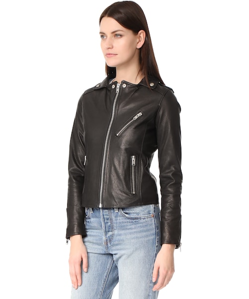 DOMA（ドマ）の「Doma Bruce Moto Jacket（ライダースジャケット・レディース・Black・XS/S/M/L）」の4枚目の写真