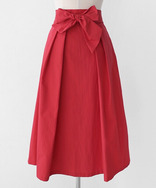 DHOLIC（ディーホリック）の「ウエストタイミモレフレアスカート（スカート・レディース・FREE）」の2枚目の写真