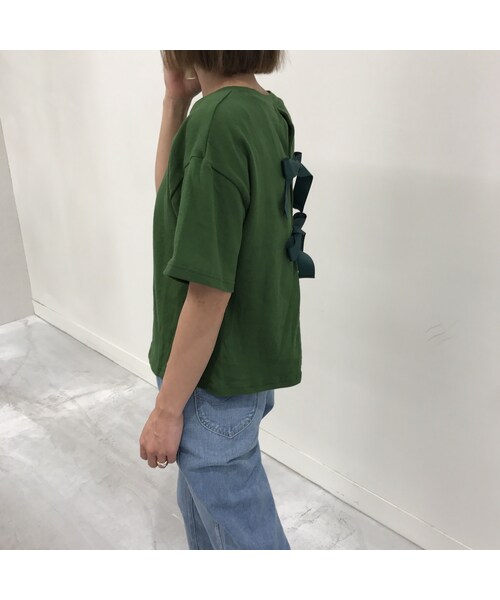 copine（コピン）の「★再入荷★大人可愛いバッグリボンTシャツ・スウェット(3color)【クリックポスト送料無料】（Tシャツ/カットソー・レディース・その他）」の13枚目の写真