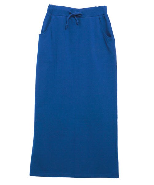 aimoha（アイモハ）の「スウェットマキシスカート（スカート・レディース・グレー/ブルー・S）」の2枚目の写真