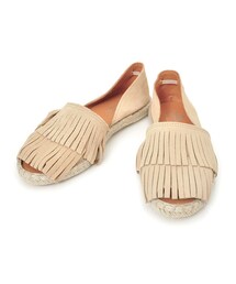 flower | fringe espadrille～ﾌﾘﾝｼﾞｴｽﾊﾟﾄﾞﾘｰﾕ(サンダル)