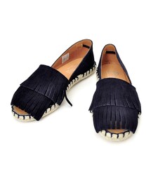 flower | fringe espadrille～ﾌﾘﾝｼﾞｴｽﾊﾟﾄﾞﾘｰﾕ(サンダル)