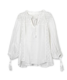 flower | sheer cotton lace blouse～ｼｨｱｺｯﾄﾝﾚｰｽﾌﾞﾗｳｽ(シャツ/ブラウス)