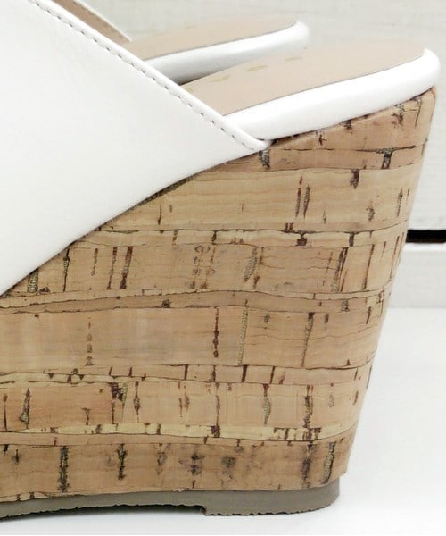 archives（アルシーヴ）の「コルクウェッジサンダル（サンダル・レディース・オフホワイト/ブラック・MEDIUM/LARGE）」の7枚目の写真