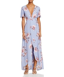 Astr | ASTR Selma Floral Wrap Maxi Dress(ワンピース)