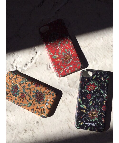 Ungrid(アングリッド)の「>フラワープリントiPhoneケース(その他・レディース・レッド/イエロー/ネイビー)」の7枚目の写真