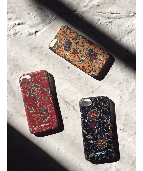 Ungrid(アングリッド)の「>フラワープリントiPhoneケース(その他・レディース・レッド/イエロー/ネイビー)」の6枚目の写真