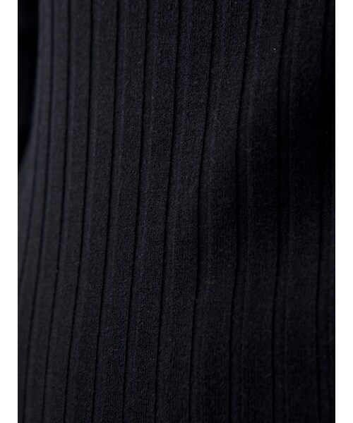 w closet（ダブルクローゼット）の「ワイドリブスカラッププルオーバー（トップス・レディース・オフホワイト/Sミント/ピンク/ブラック・FREE）」の12枚目の写真