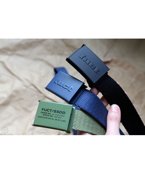 fuct（ファクト）の「FUCT SSDD 2017S/S FUCT GI BELT（）」 - WEAR