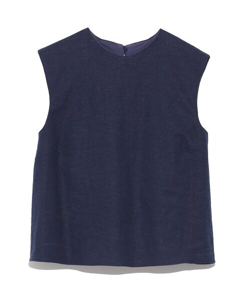 Mila Owen(ミラオーウェン)の「ノースリーブセットアップブラウス(ブラウス・レディース・BEG/GRN/NVY・F)」の3枚目の写真