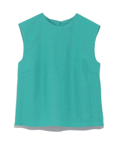 Mila Owen(ミラオーウェン)の「ノースリーブセットアップブラウス(ブラウス・レディース・BEG/GRN/NVY・F)」の4枚目の写真