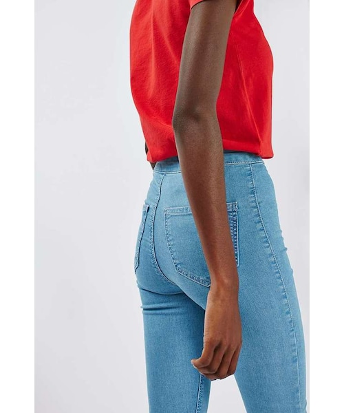 TOPSHOP(トップショップ)の「Topshop Moto winter bleach joni jeans(デニムパンツ・レディース・Blue・W3430)」の3枚目の写真