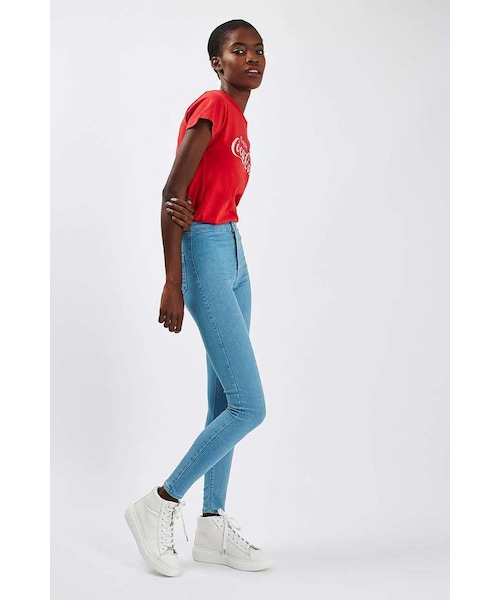 TOPSHOP(トップショップ)の「Topshop Moto winter bleach joni jeans(デニムパンツ・レディース・Blue・W3430)」の4枚目の写真