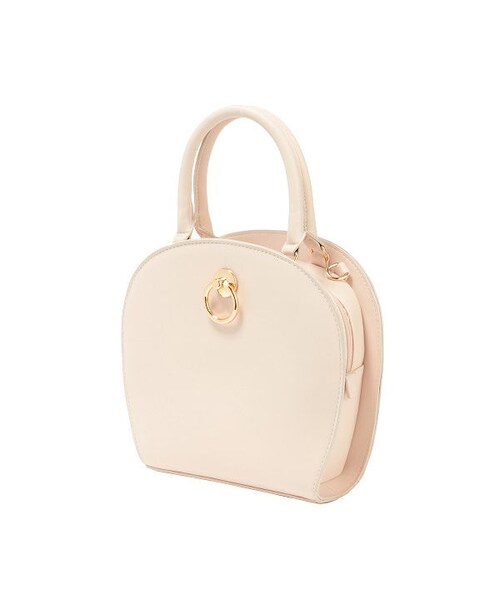 an another angelus(アンアナザーアンジェラス)の「ハーフムーンハンドバッグ/an another angelus(ハンドバッグ・レディース・その他)」の2枚目の写真