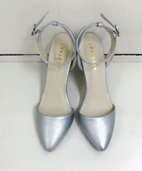 archives（アルシーヴ）の「セパレートバックバンドパンプス（パンプス・レディース・ブラック/シルバーグレー/ピンク系その他・MEDIUM/LARGE）」の4枚目の写真