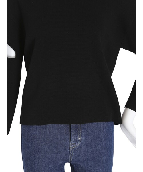 EMODA（エモダ）の「ショルダータイニットトップ（トップス・レディース・ホワイト/ブラック/レッド・F）」の11枚目の写真