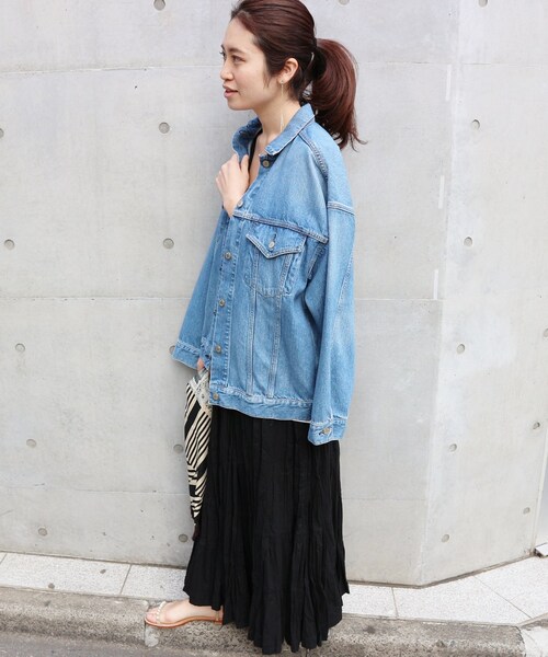 IENA(イエナ)の「《予約》MARIHA ソウゲンノニジノドレス ショートスリーブ(無地)◆(ワンピース/ドレス・ブラック/フリー/在庫あり)」の18枚目の写真