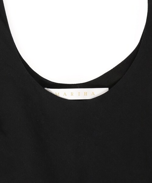 IENA(イエナ)の「《予約》MARIHA ソウゲンノニジノドレス ショートスリーブ(無地)◆(ワンピース/ドレス・ブラック/フリー/在庫あり)」の11枚目の写真