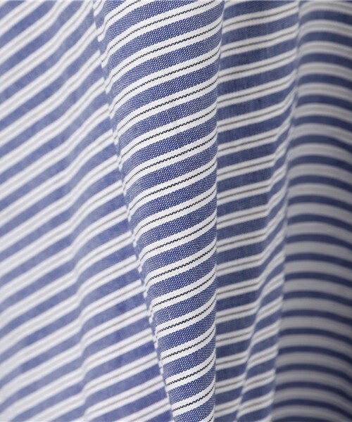 actuel（アクチュエル）の「先染めストライプマキシスカート（スカート・レディース・ブルー/サックスブルー・FREE）」の8枚目の写真