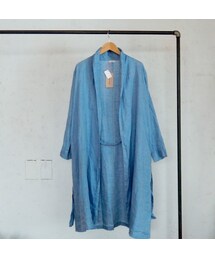 fog linen work | fog linen work DOMINIQUE ROBE COAT BLUE AZUR(その他アウター)