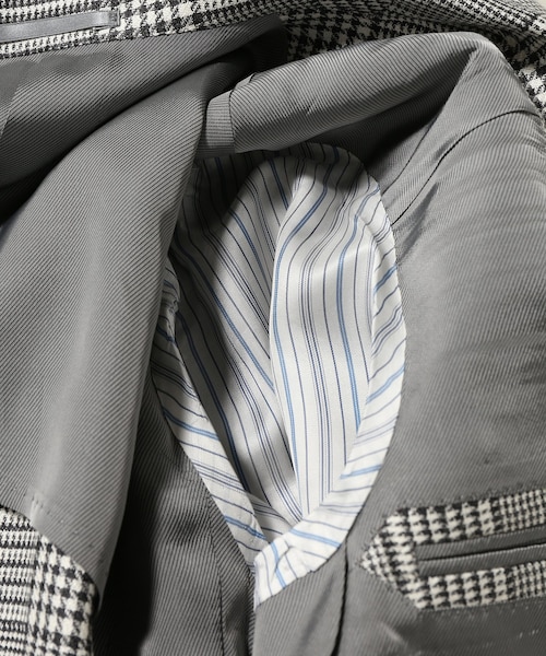 EDIFICE（エディフィス）の「LoroPiana/グレンチェックジャケット