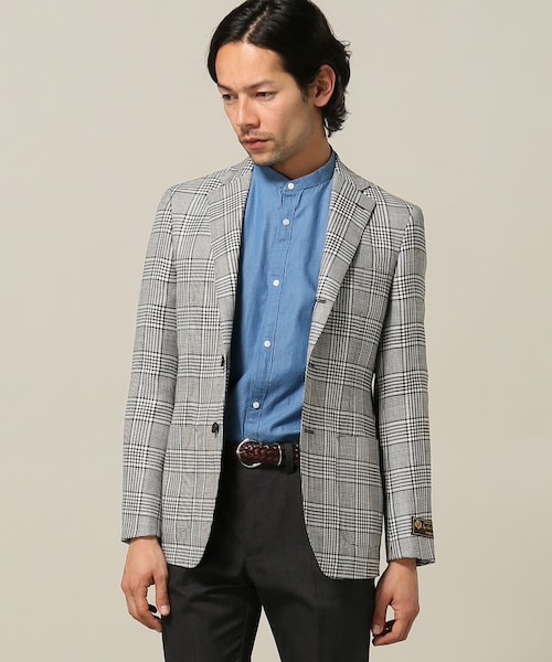 EDIFICE（エディフィス）の「LoroPiana/グレンチェックジャケット