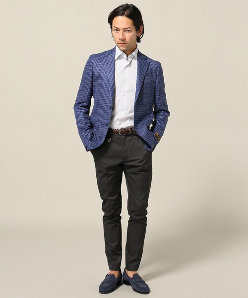 EDIFICE（エディフィス）の「LoroPiana/ハウンドトゥースジャケット 