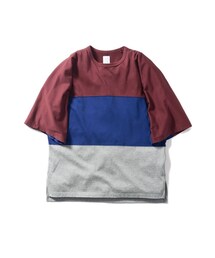 Name. | Name. : OVERSIZED TRICOLOR TEE(Tシャツ/カットソー)