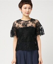 AULA | AULA LEAVER LACE FRILL SLEEVE(シャツ/ブラウス)