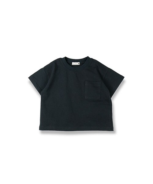 BRANSHES（ブランシェス）の「シンプルビック半袖Tシャツ（Tシャツ/カットソー・キッズ・ブラック/カーキ・90～150）」の2枚目の写真