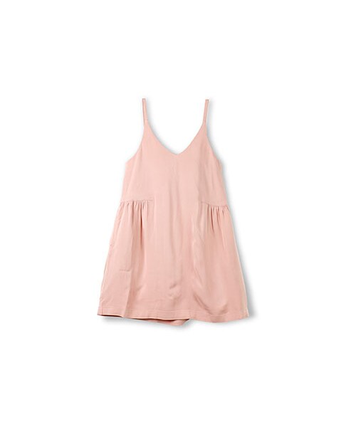 BRANSHES（ブランシェス）の「シンプルキャミワンピース（ワンピース・キッズ・カーキグリーン/ブラック/ピンク・90～150）」の3枚目の写真