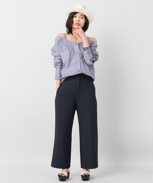 Spick & Span（スピックアンドスパン）の「PANTS（パンツ・ナチュラル/XS/残り1点/S/残り2点）」の5枚目の写真