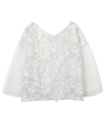 flower | honey bee top～ﾊﾆｰﾋﾞｰﾄｯﾌﾟ(Tシャツ/カットソー)