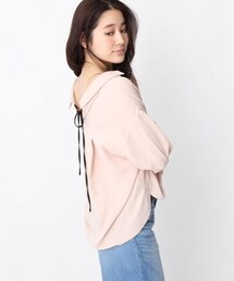 Andemiu | バックリボンブラウス7分袖(トップス)