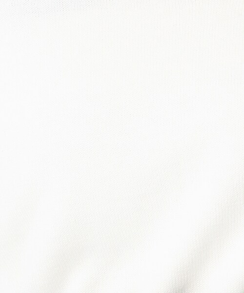 Andemiu（アンデミュウ）の「ベルトツキVネックニット（トップス・ホワイト/ネイビー）」の11枚目の写真