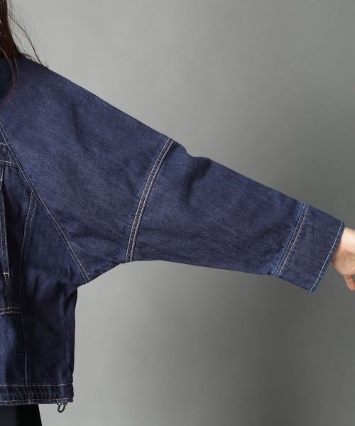 LEPSIM（レプシィム）の「ノーカラーデニムジャケット（）」 - WEAR