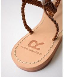 45R（フォーティファイブアール）の「レザー編みサンダル（）」 - WEAR