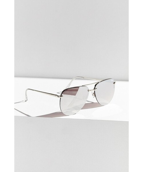 quay（キー）の「Quay The Playa Aviator Sunglasses（サングラス・レディース・Pink/Silver・ONE SIZE）」の12枚目の写真