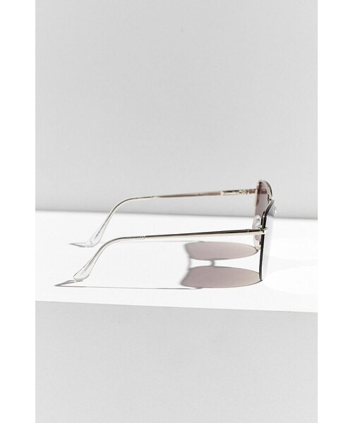 quay（キー）の「Quay The Playa Aviator Sunglasses（サングラス・レディース・Pink/Silver・ONE SIZE）」の4枚目の写真