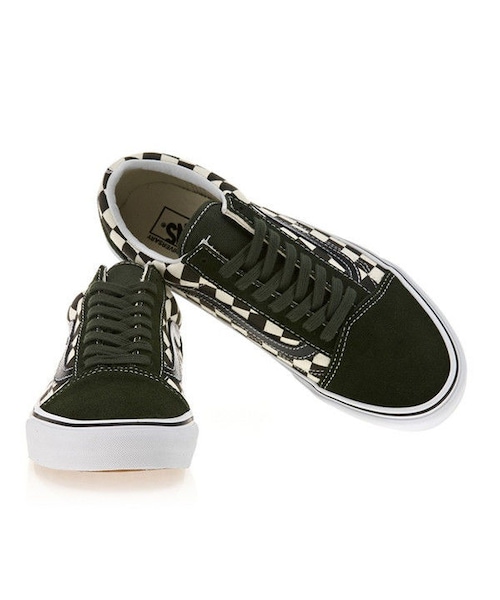 VANS(バンズ)の「VANS - OLD SKOOL 50th Aniversary (ブラック / グリーン)(スニーカー・メンズ・その他)」の3枚目の写真