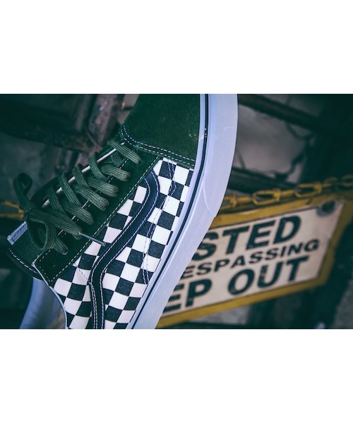 VANS(バンズ)の「VANS - OLD SKOOL 50th Aniversary (ブラック / グリーン)(スニーカー・メンズ・その他)」の8枚目の写真