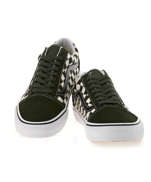 VANS(バンズ)の「VANS - OLD SKOOL 50th Aniversary (ブラック / グリーン)(スニーカー・メンズ・その他)」の4枚目の写真