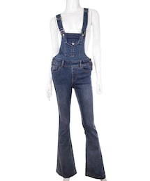 Bobon21 | ブーツカットデニムサロペット(サロペット/オーバーオール)