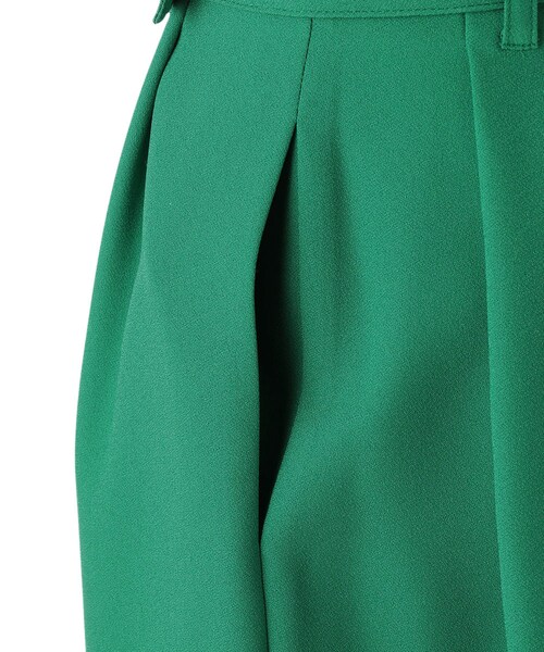 G.V.G.V.（ジーヴィージーヴィー）の「PLEATED MIDI SKIRT（スカート・レディース・BLACK/GREEN・34/36）」の6枚目の写真