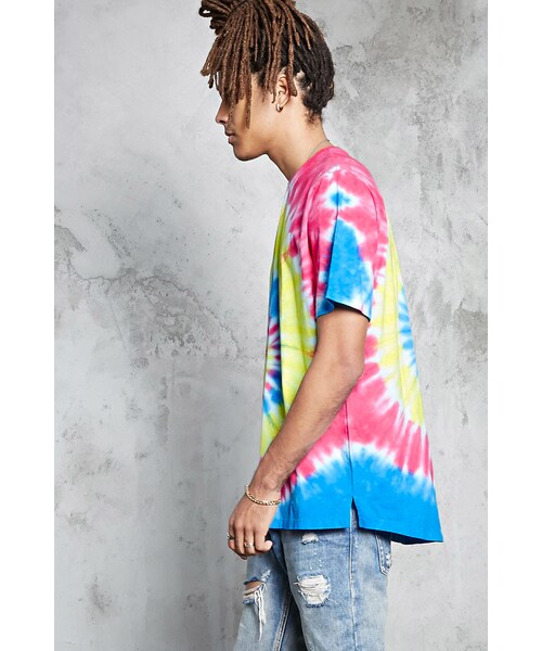 カラフルタイダイ FOREVER 21（フォーエバー トゥエンティーワン）の「[MEN]カラフル