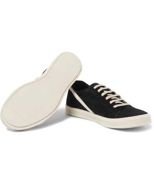 Rick Owens（リックオウエンス）の「Rick Owens Geothrasher Leather-Trimmed Suede Sneakers（スニーカー・メンズ・Black・EU40/EU41/EU42/EU43/EU44/EU45）」の5枚目の写真