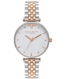 OLIVIA BURTON | Olivia burton **queen bee, silver and rose watch(アナログ腕時計)