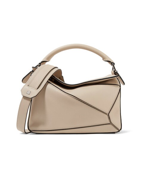 LOEWE（ロエベ）の「Loewe - Puzzle Small Leather Shoulder Bag - Beige（クラッチバッグ