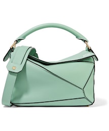 LOEWE | Loewe - Puzzle Small Leather Shoulder Bag - Mint(クラッチバッグ)