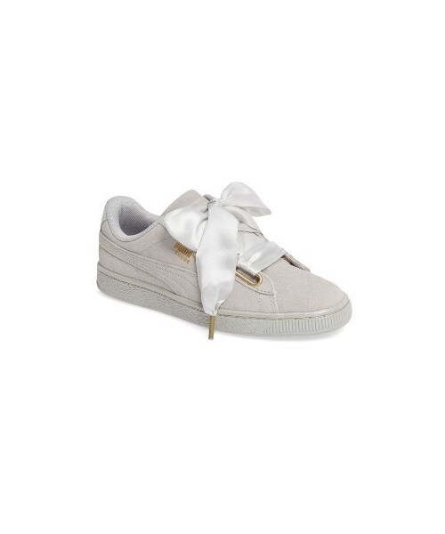 PUMA(プーマ)の「Women's Puma Suede - Heart Sneaker(スニーカー・レディース・Black/Blue/Pink/Purple・7.5 M/8 M/8.5 M/9 M)」の3枚目の写真